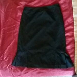 Tahari black skirt